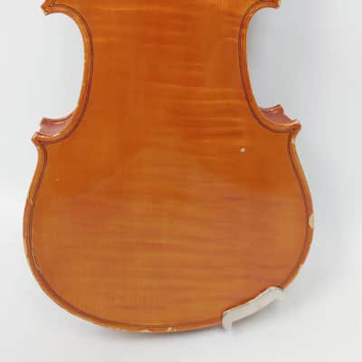 Mueller 1/2 Size Violin for Parts / Repair with Case & Bow image 5