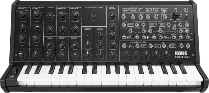 Korg MS-20 True Analog Mono Synthesizer USB MIDI w / (2) 18.6