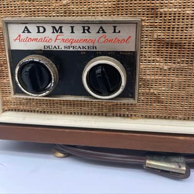 Admiral Automatic Frequently Control Rare Antique Tube Radio Y3631N TESTED READ image 5