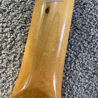 Tagima Yellow Guitar Telecaster Tele Style Maple Neck, 22 Frets Fingerboard image 7