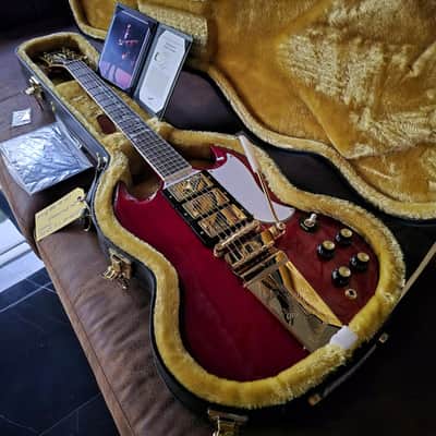 Epiphone Sg Custom 1963 Joe Bonamassa 2023 Limited 1 of 300 - Wine Red image 4