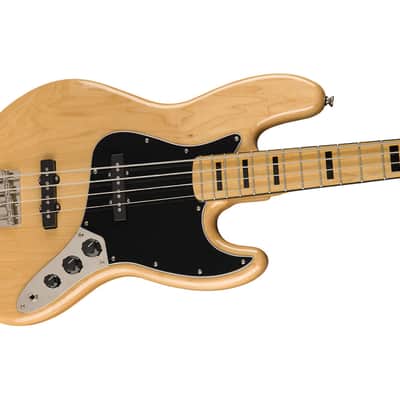 Squier Classic Vibe '70s Jazz Bass - Natural w/ Maple Fingerboard image 6