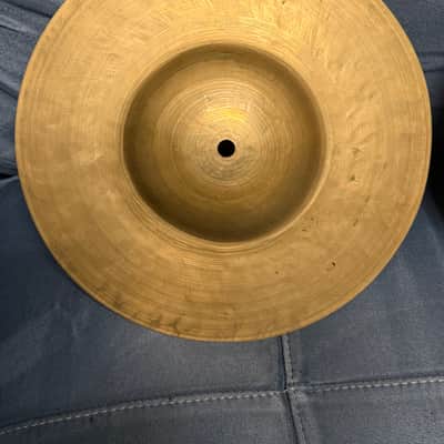 1920s/30s Zildjian K Constantinople 10” Large Bell Hi Hat Sock Cymbals image 2