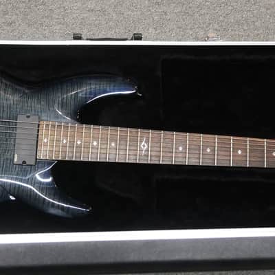 Diamond DBZ Barchetta 7 String STF Series  2000s - Flame Maple Trans Gun Metal image 2