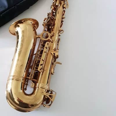 Alto Saxophone - Sax in Eb Gold Finish & Soft Case Complete Outfit By Chase~ image 11