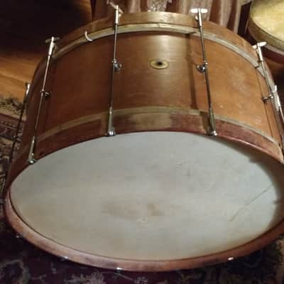 Ludwig and Ludwig Bass Drum 1920's image 7
