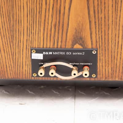 B&W B&W Matrix 801 Series 2 Floorstanding Speakers; Custom Ash Pair; 801 S2 image 11