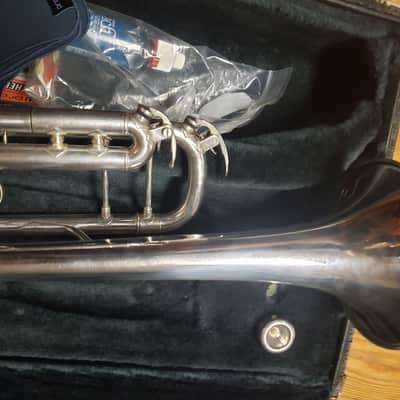 Yamaha Xeno 8335 Silver Trumpet--Just Serviced, Gorgeous! image 8