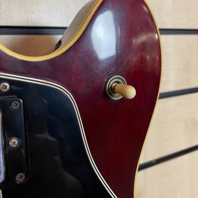Gibson 1975 ES-335 TD Winered Split-Switch Flower Tuners Tarback PU´s Electric Guitar Case used image 5
