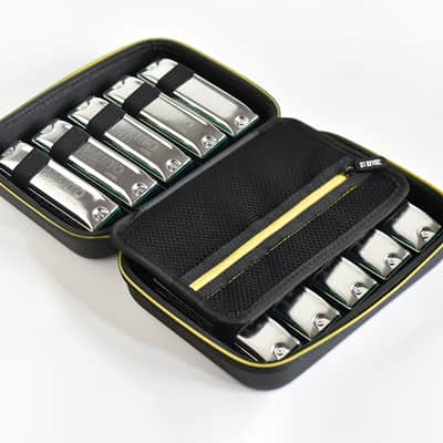 Seydel Concerto Steel Octave Harmonica - Set of 10. New with Full Warranty! image 4