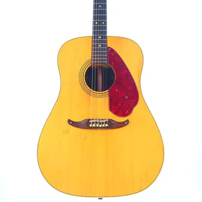 Fender King 1963 Acoustic Guitar - exceptionally good guitar - plays like a Stratocaster and sounds Like a Martin D-18 - check video! image 1
