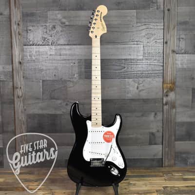 Mint Squier Affinity Stratocaster - Black image 2