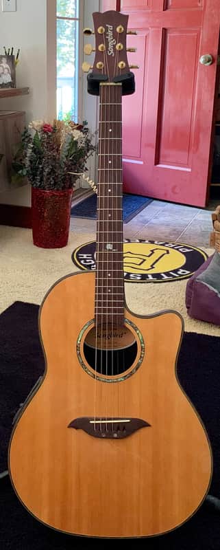 Songbird Hand Crafted Songbird Acoustic/Electric Guitar image 1