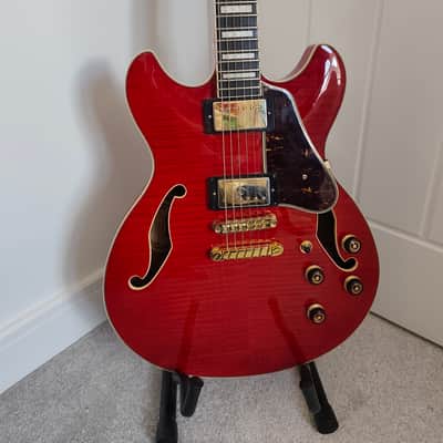 Ibanez AS93 Artcore Expressionist  - Trans Cherry Red image 3