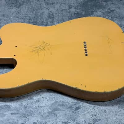 Real Life Relics Tele® Telecaster® Body Double Bound Aged Butterscotch Blonde image 7
