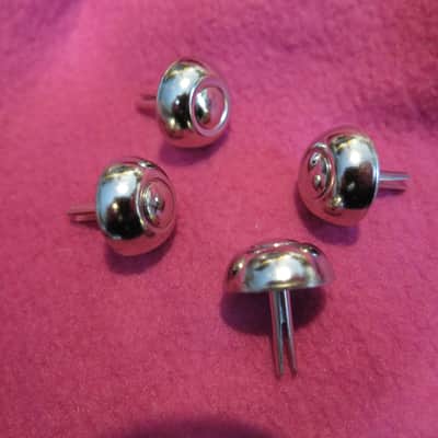 Gibson-TKL ball feet case studs for vintage guitar case luthier repair project es 335 sg L5 175 Les paul image 1