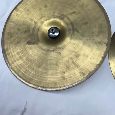 Used Camber 14" 300 Series Hi Hat Cymbal Pair Bottom & Top Made in Germany image 6