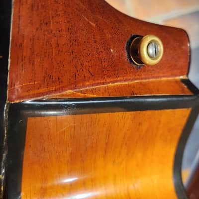 Amazing Hand Crafted Steel-String Acoustic Guitar Tobacco Burst 12 Fret Cutaway-Ebony Board-Spruce Top-Mahogany Back & Sides image 14
