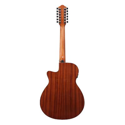 Used Ibanez AEG5012DVH AEG 12-String A/E Guitar - Dark Violin Sunburst image 8