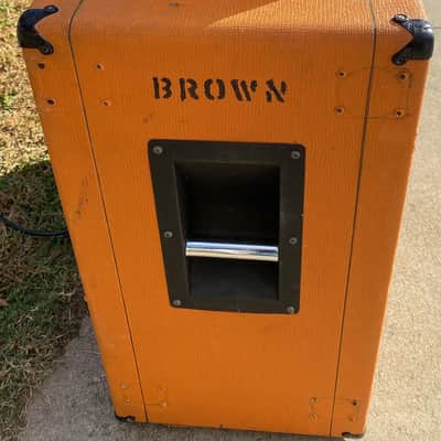 1973 Orange OR 120 Head & Cabinet Half-Stack Original Orange Head & Cab! RARE & Powerful! image 3