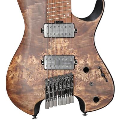 Ibanez QX527PB Quest 7-String Electric Guitar with Gig Bag Antique Brown Stain image 3