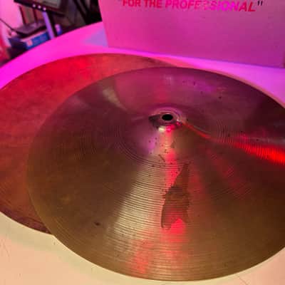 Zildjian Vintage Avedis 14 hi hat set USA We think 60’s or 70’s - Turkish image 8