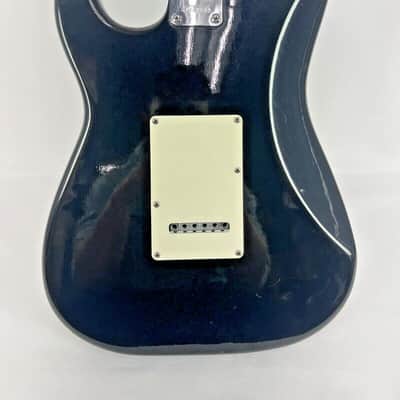 1994 Fender Squier Stratocaster Black good condition w/Gig bag image 9