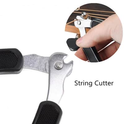 3 in 1 Guitar Peg String Winder + String Pin Puller + String Cutter Luthier Tool,price include the import duty for US buyer image 5