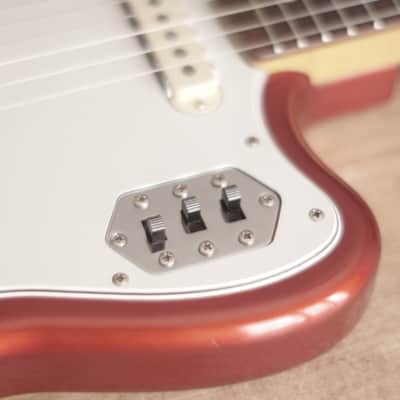 ✹ Vintage Fender Jaguar CIJ ~1997 - Candy Apple Red Matching Headstock Dyna O Serial Crafted in Japan image 13