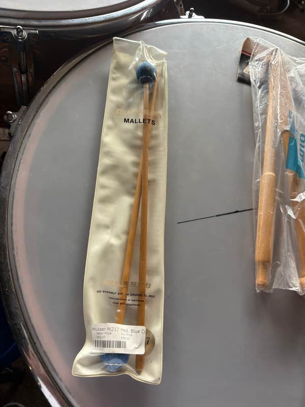 Musser M217 Med Mallets 2010’s - Wood image 1