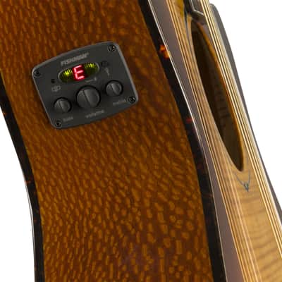 Fender FA-345CE Flame Maple Top Auditorium Acoustic-Electric Guitar - 3-Color Tea Burst image 6