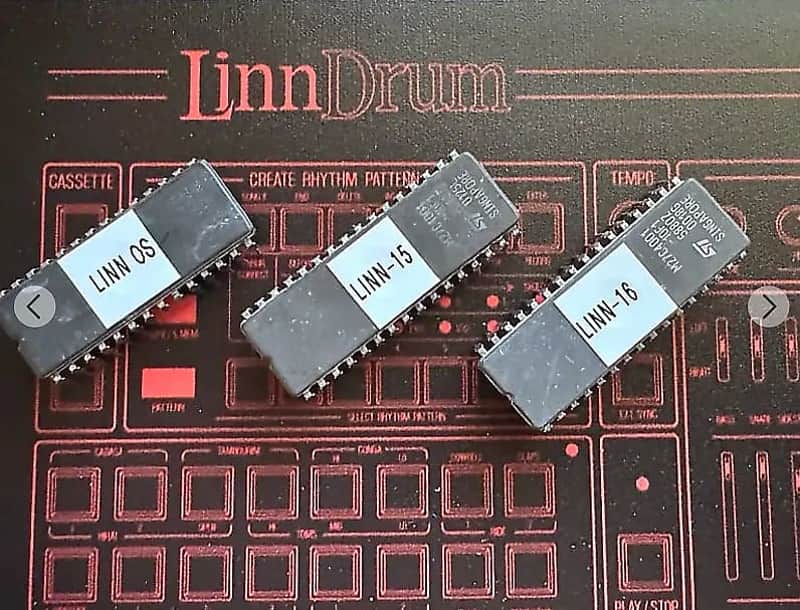 Alesis HR-16 / HR-16B EPROM Upgrade - Linn Drum LM-1, LM-2 & Linn 9000 Vintage Sounds + OS 2.0 image 1