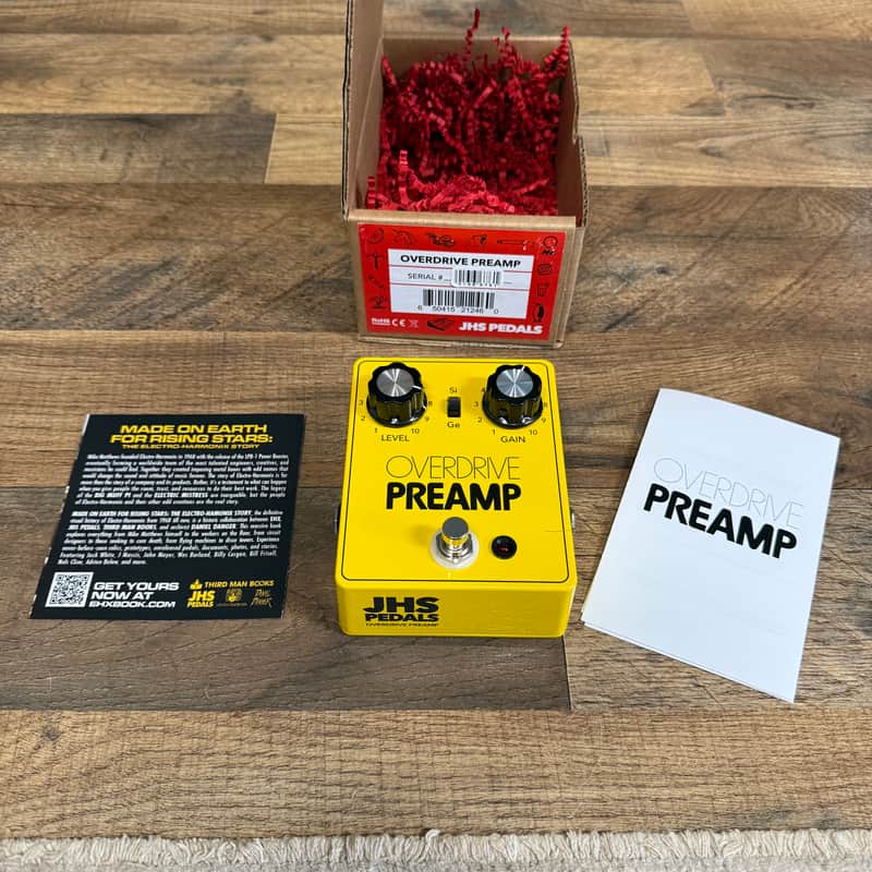 JHS Overdrive / Preamp Limited Edition 2026 - Yellow image 1