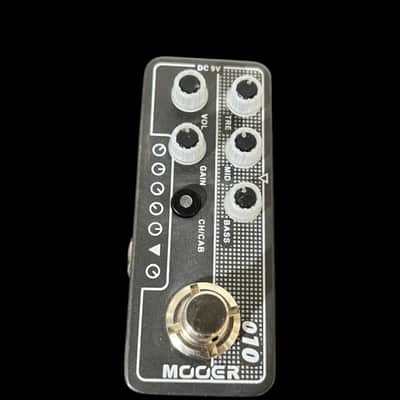 Mooer 010 Two Stone Micro Preamp 2010s - Black X14278 image 1