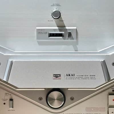 Akai GX-636 Pro Serviced Open Reel 6 Head Tape Recorder LED Upgrade, Demo Video image 6