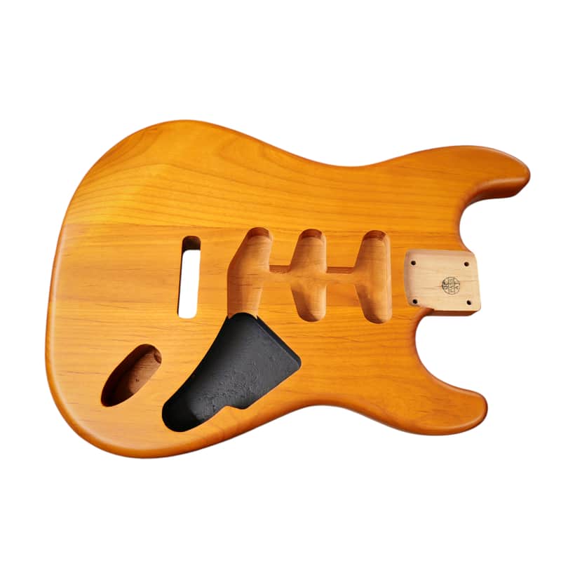 Natural Satin Nitro Strat Style body image 1