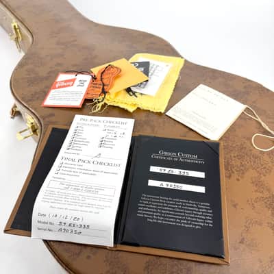 2020 Gibson Custom Shop ’59 ES-335 VOS – Natural image 21