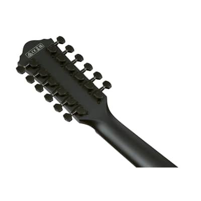Ibanez AEG1221 12-string Acoustic-Electric Guitar - Black Out image 11