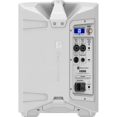 Electro-Voice EVERSE 8 Weatherized Battery-Powered Loudspeaker With Bluetooth - White image 6