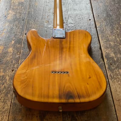 Fender Telecaster '52 Reissue Vintage FujiGen E-Serial 1988 Charcoal Burst w/ Hardcase image 3