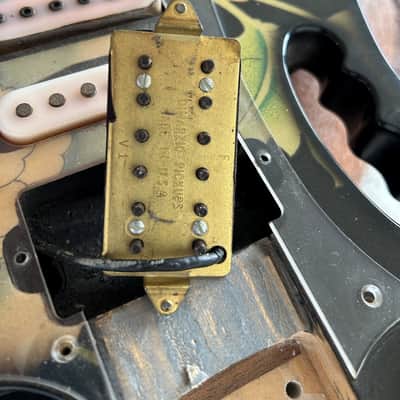 Ibanez JEM77-FP Steve Vai Signature MIJ – Original Black Floral – OHSC image 11