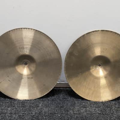 Sabian 14" AA Regular/Light Hi-Hat Cymbals (Pair) 1982 - 1984 - Natural image 10