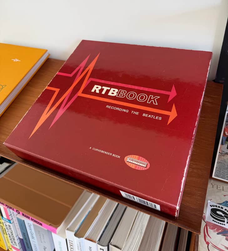The Beatles RTB Recording the Beatles Limited Hardcover Book image 1