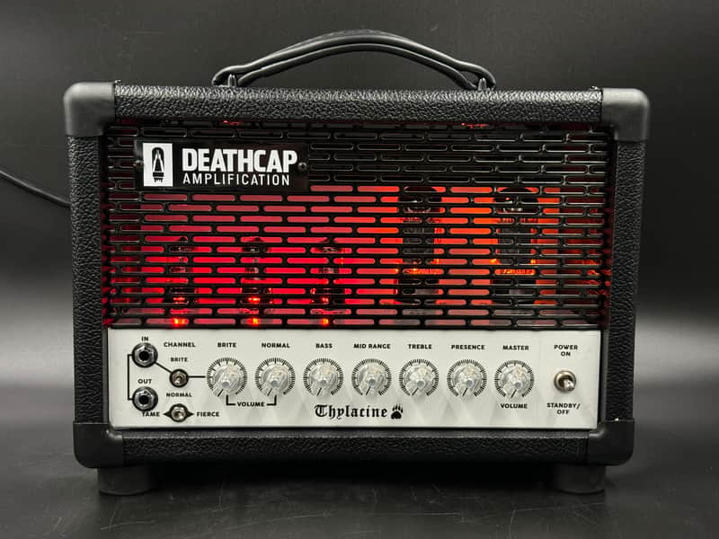 ON SALE! Death Cap Amps - Thylacine (Model T Tube Guitar Amp & Preamp) 2024 - Black Tolex image 1