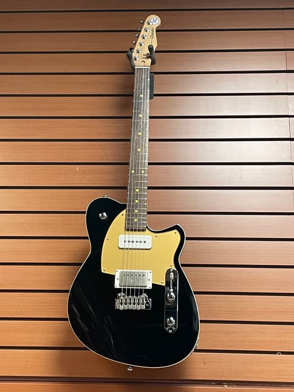 Reverend Charger H90 Wilkinson in Midnight Black New Blem #1889 image 1