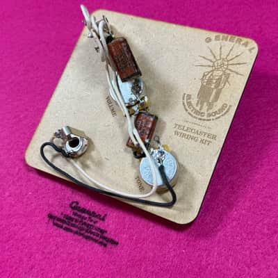General Vintage Tone® Pre-Wired Harness Electronics for Telecaster® “Esquire ® ” Phone book capacitors image 1