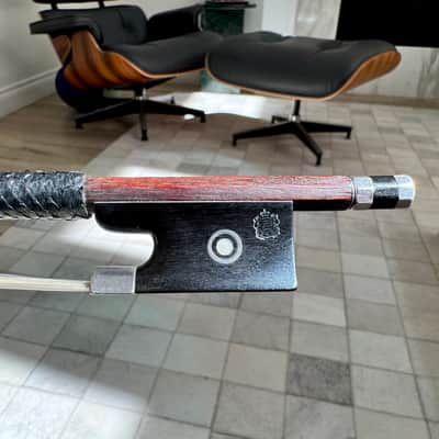 Antique German Violin bow by H R Pfretzschner - early 20th Century image 1
