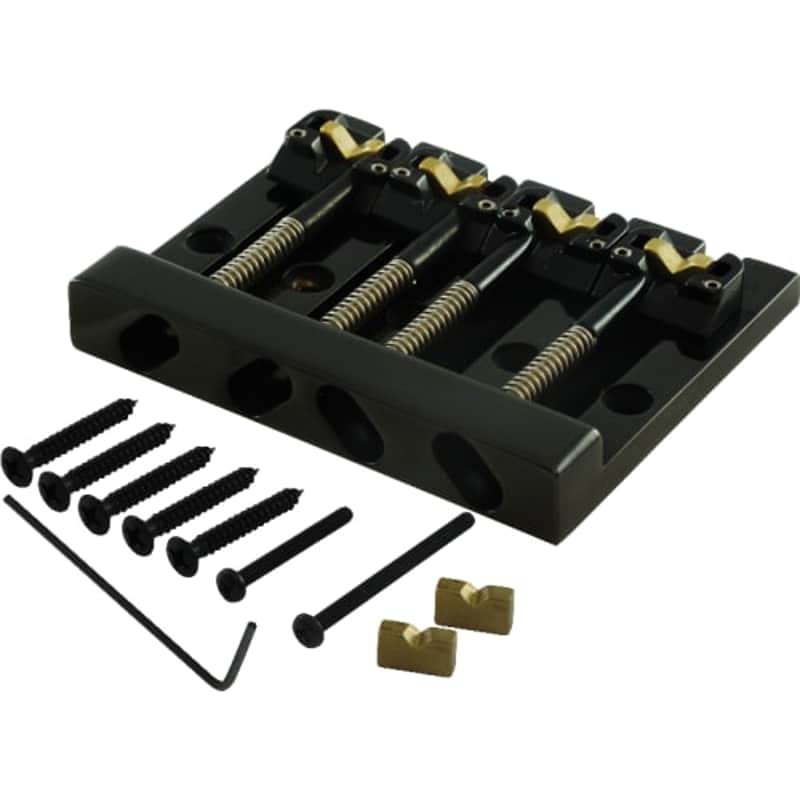 Black Bridge - Hipshot, 4 String KickAss™, for Bass image 1