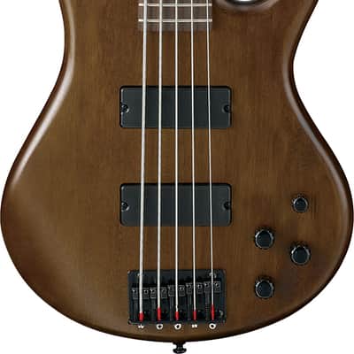 Ibanez GSR205BWNF, GIO Series 5-String Electric Bass - Walnut Flat image 5
