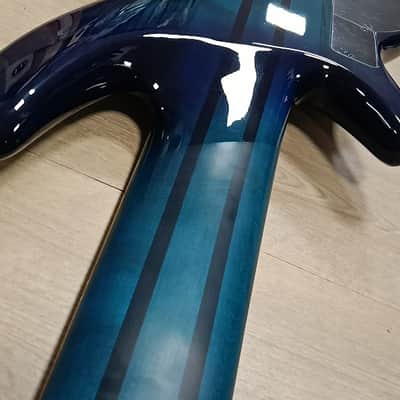 Ibanez ANB306 Adam Nitti Signature Premium Soundgear 2016 - Present - Transparent Blue image 4